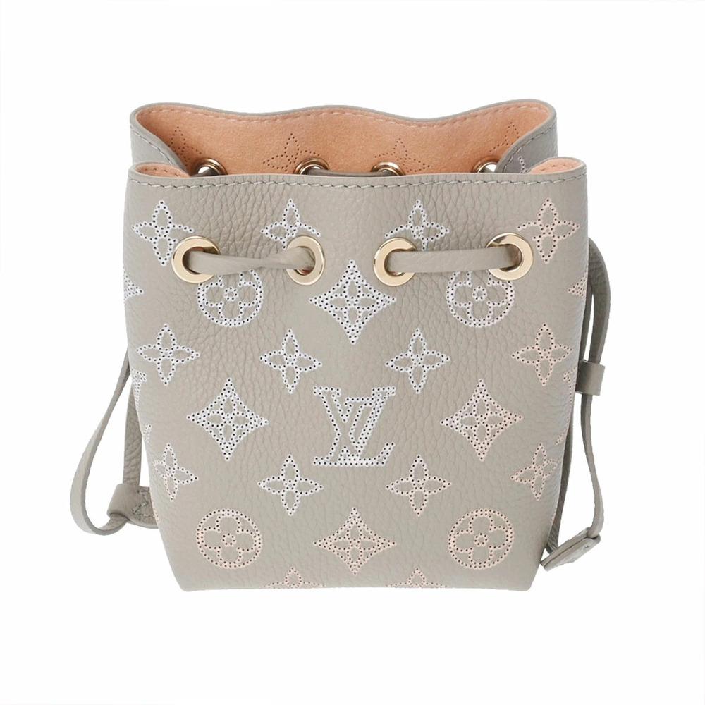 LOUIS VUITTON Flight Mode Pico Bella Gray Monogram Mahina Shoulder Bag